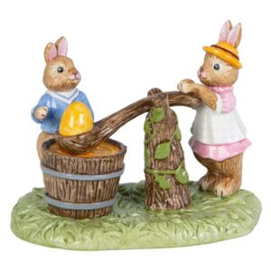 Bunny Tales velikonoční dekorace, zajíčci barví kraslice, Villeroy & Boch