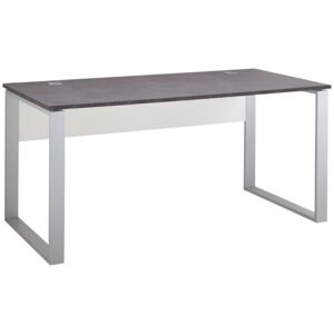Bílo hnědý dřevěný pracovní stůl Germania Altino 4150 160 x 80 cm