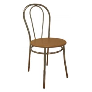 Jídelní a kuchyňská židle Tulipán (dřevěný sedák)