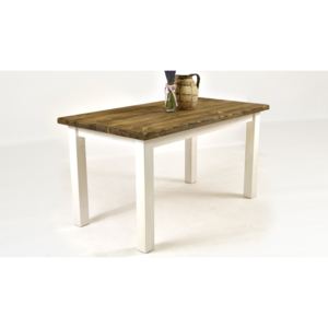 Jídelní stůl Provence - 180 x 90 cm / Bíla TYP MES 02