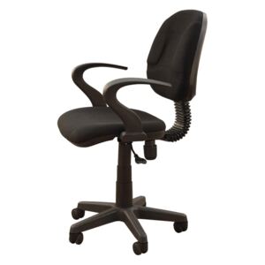 Otočná židle k PC PROXIMA — černá