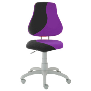 Dětská rostoucí židle ALBA FUXO S-line fialovo-černá