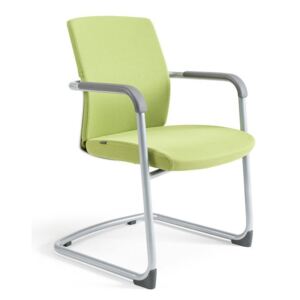 Jednací židle Office Pro JCON WHITE — více barev, nosnost 120 kg Zelená