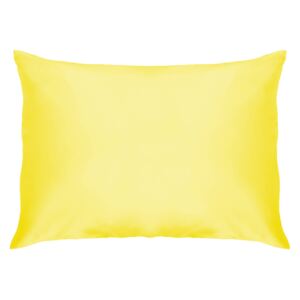 Povlak na polštářek UNI žlutý 50x70