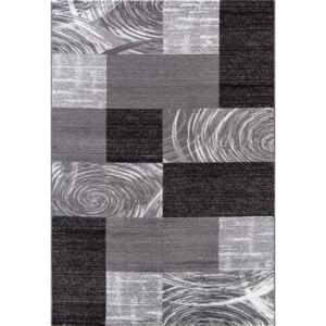 Moderní kusový koberec Parma 9220 černý Typ: 80x150 cm