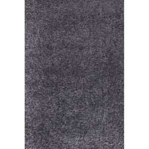 Chlupatý kusový koberec Life Shaggy 1500 šedý Typ: kulatý 160 cm