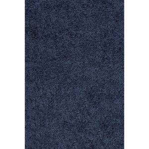 Chlupatý kusový koberec Life Shaggy 1500 Navy | modrý Typ: 80x150 cm