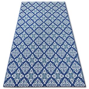 Kusový sisalový koberec Orient sytě modrý 80x150