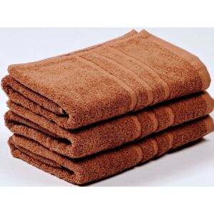 Froté ručník 30x50 - Hnědý