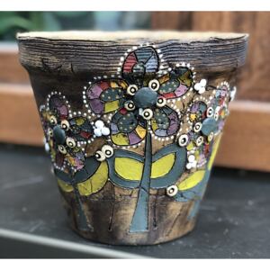 Keramika Javorník Květináč - kytky