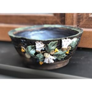 Keramika Javorník Mísa - květina