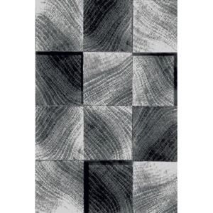 Moderní kusový koberec Plus 8003 Black | černý Typ: 80x150 cm