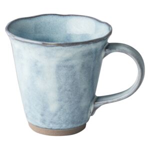 Made in Japan Hrnek s nepravidelným okrajem Tea Cup světle modrý 180 ml