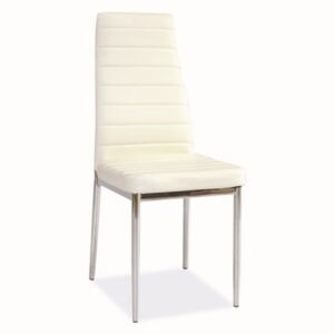 Casarredo **Jídelní čalouněná židle H-261 bílá