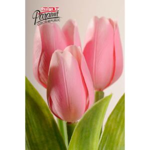 Paramit Umělý tulipán něžně růžový
