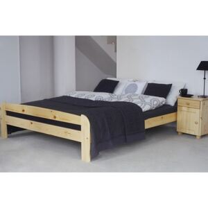 Dřevěná postel Bořek 120x200 + rošt ZDARMA - Borovice