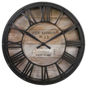 Atmosphera vintage hodiny Voie Express průměr 39cm