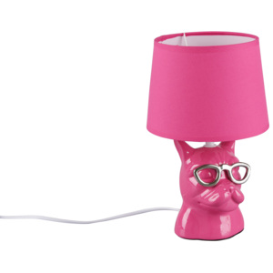 Trio Leuchten R50231093 DOSY - Dětská stolní lampička v růžové barvě