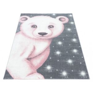 Dětský kusový koberec Bambi 810 Pink | Růžový Typ: 120x170 cm