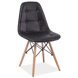 Jídelní židle XIL, 45x84x40, černá