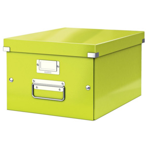 Krabice CLICK & STORE WOW střední archivační, zelená