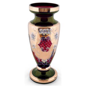 Bohemia Glass Váza Panenka 30 cm - Červená