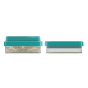 Svačinový box GoEat™ Lunch Box | 500/700ml | modrozelený