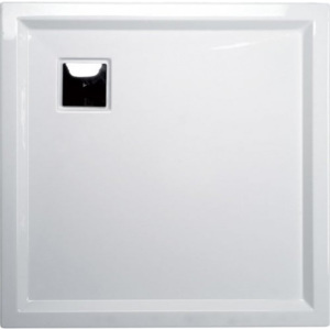 Polysan AVELIN sprchová vanička akrylátová, čtverec 90x90x4cm 54611