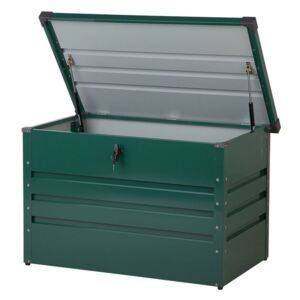 Úložný box, tmavě zelená, 100 x 62 cm, 300L CEBROSA