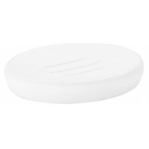 Tácek na mýdlo do koupelnySoft White | Bílý