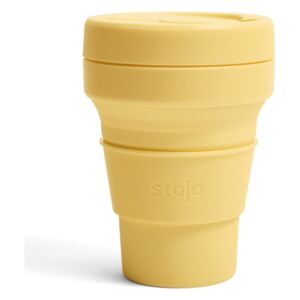 Žlutý skládací hrnek Stojo Pocket Cup Mimosa, 355 ml
