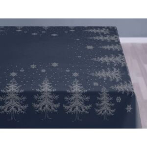 Sodahl, Kuchyňský vánoční ubrus 150x370 Winterland blue | Modrý Typ: 150x220 cm