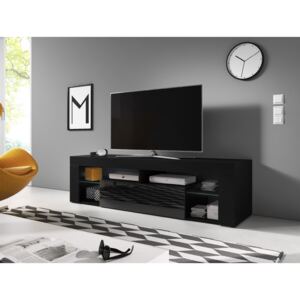EU TV stolek EVEREST 160 cm - černá / černá