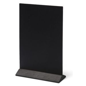 Jansen Display Křídový stojánek na menu, černý, 21 x 30 cm