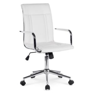 Kancelářská židle PORTO 2 eko kůže bílá