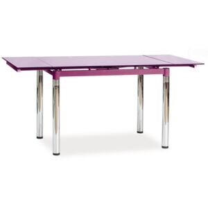 Jídelní stůl GD-018 rozkládací fialový