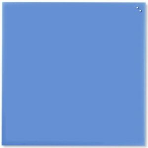 WEBHIDDENBRAND Skleněná magnetická tabule NAGA modrá 100x100 cm