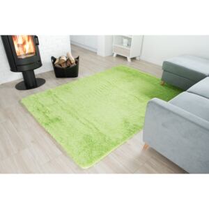 Plyšový koberec BEST - ZELENÝ Rozměr koberce: 160x230 cm