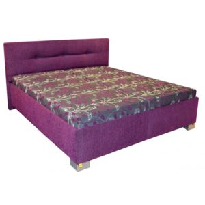 Čalouněná postel Izidora 180x200 fialová - PROKOND