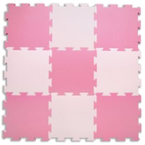 LC Pěnový koberec extra růžový 0+