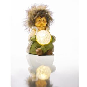 Magnet 3Pagen LED figurka Zimní chlapec