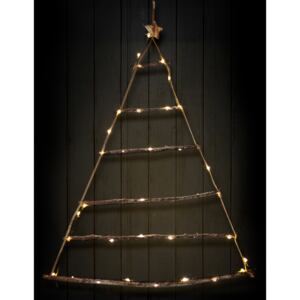 Linder Exclusiv Svítící vánoční stromeček k zavěšen 40 LED Teplá bílá