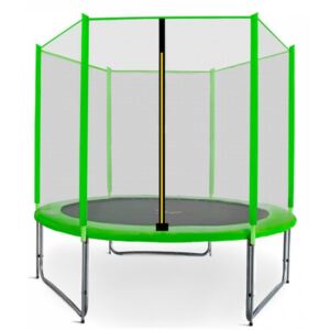 Aga Sport Pro Trampolína 150 cm Light Green + ochranná síť
