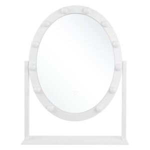 LED zrcadlo 50 x 60 cm bílé ROSTRENEN