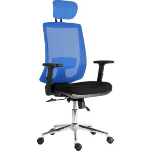 Kancelářská židle ERGODO MALAGA černo-modré