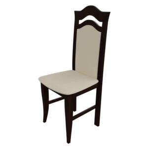 Židle JK45, Barva dřeva: ořech, Potah: ekokůže Soft 018