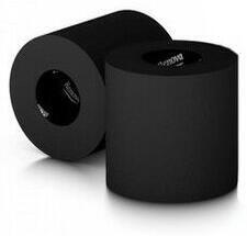 Toaletní papír Black Label černý 3-vrstvý, 6 ks