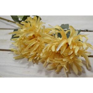 Umělý květ chryzanténa - hnědá (V: 60cm) 081 velikost