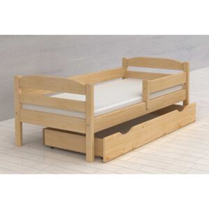 Via-nábytek Dětská postel ESTER s matrací a šuplíkem Rozměry: 90 x 200, Povrchová úprava postele: Bílá