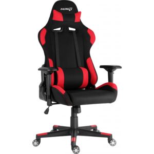 Herní židle RACING PRO ZK-025 TEX černo-červené
